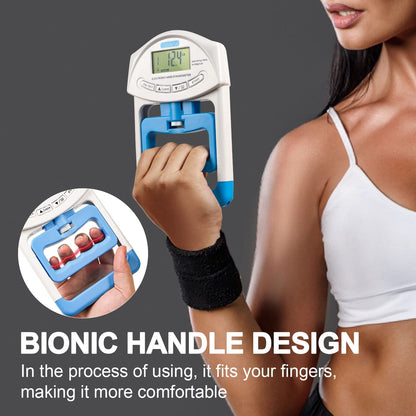 Grip Strength Tester, Hand Grip Dynamometer, Electronic Handgrip Testing for Sports Home School Use